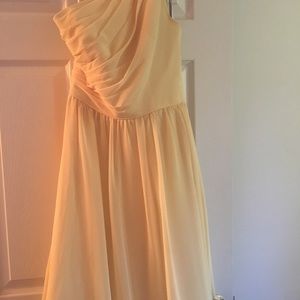 2 Alfred Angelo one shoulder bridesmaid dress